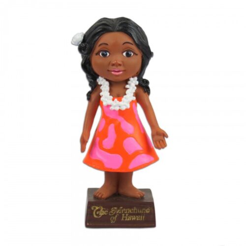 Tante Menehune dashboard hula poppetje