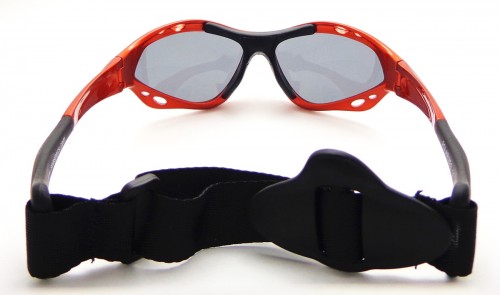 Classic Copper Blaze specs zonnebril achterkant